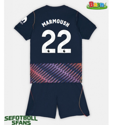 Tottenham Hotspur Omar Marmoush #22 Bortaställ Barn 2026-27 Kortärmad (+ Korta byxor)